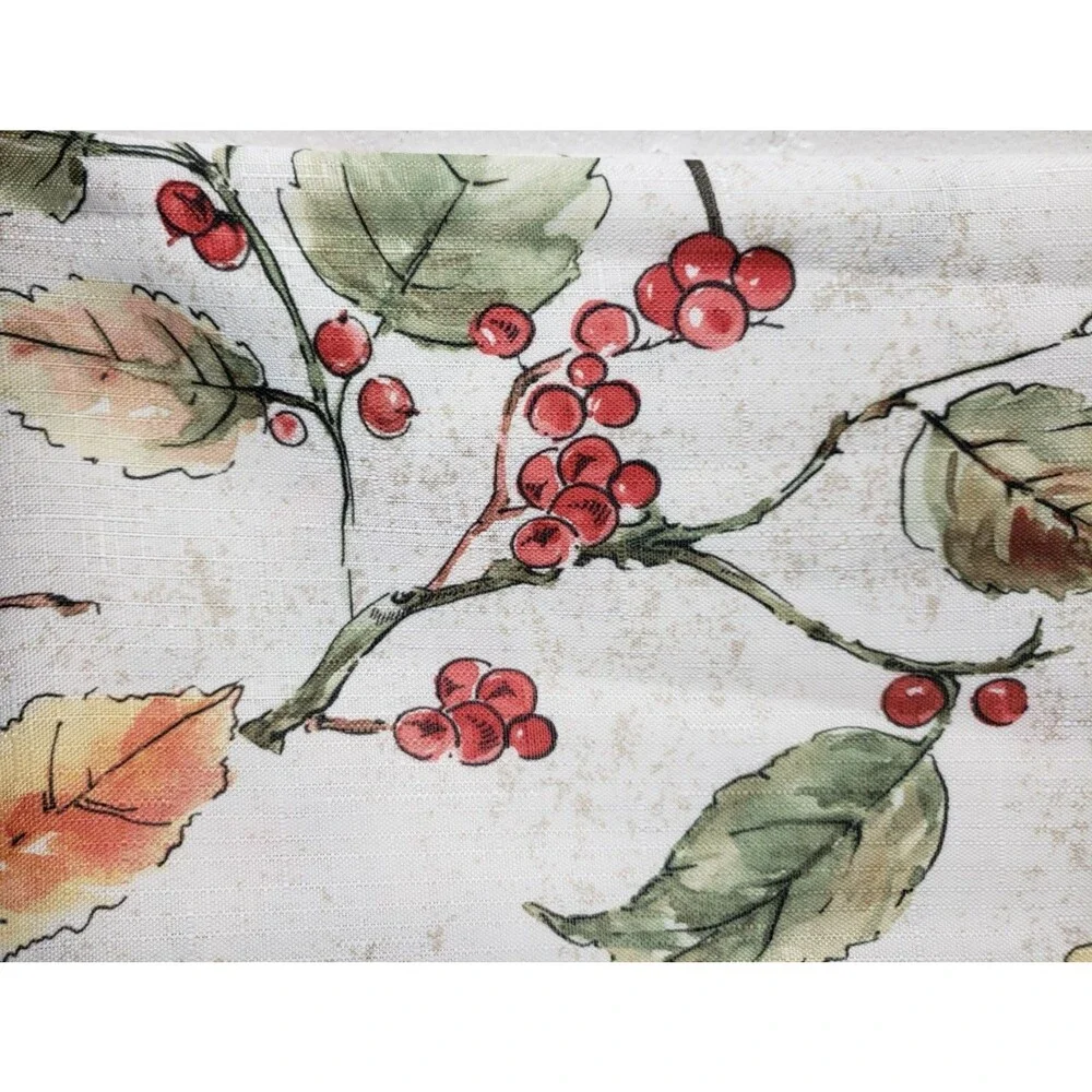 Printed Fabric Tablecloth, 52